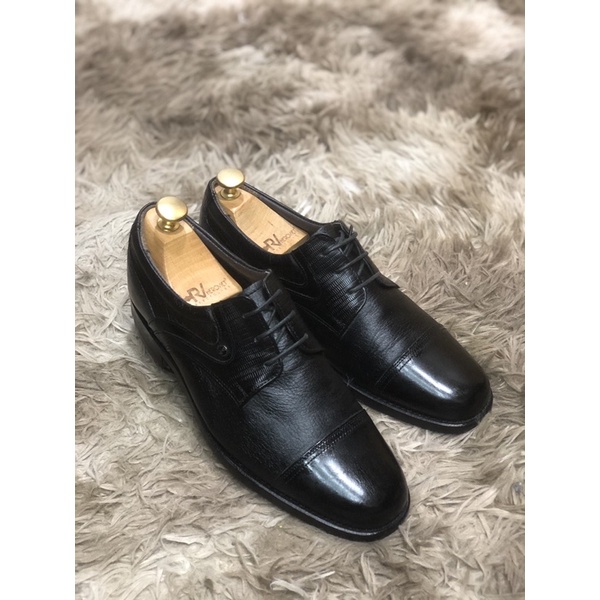 [Giày 2hand] [Size 39] [TonaShoe] Giày Tây Kiểu Dáng Oxford Cap Toe