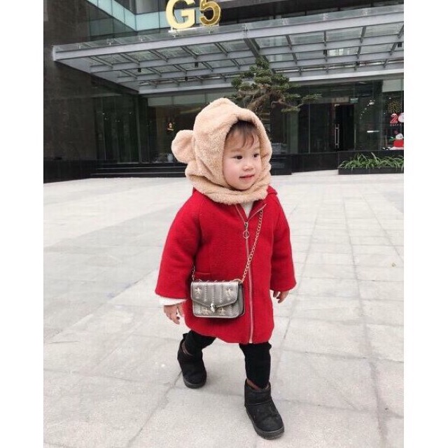 Áo khoác Dạ baby girl xuất dư