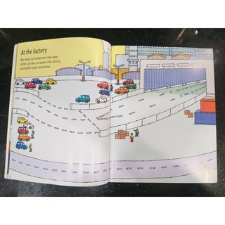 Bộ nhập - Usborne sticker book - Trucks