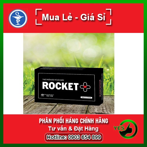 ❤[Chính hãng] ROCKET Plus Thái Dương - Giúp Bổ Thận Dương & Tăng Cường Sinh Lực (Hộp 45 viên)