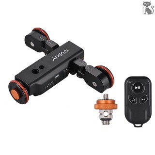 COD☆ Andoer L4 PRO Motorized Camera Video Dolly with Scale Indication Electric Track Slider Wireless