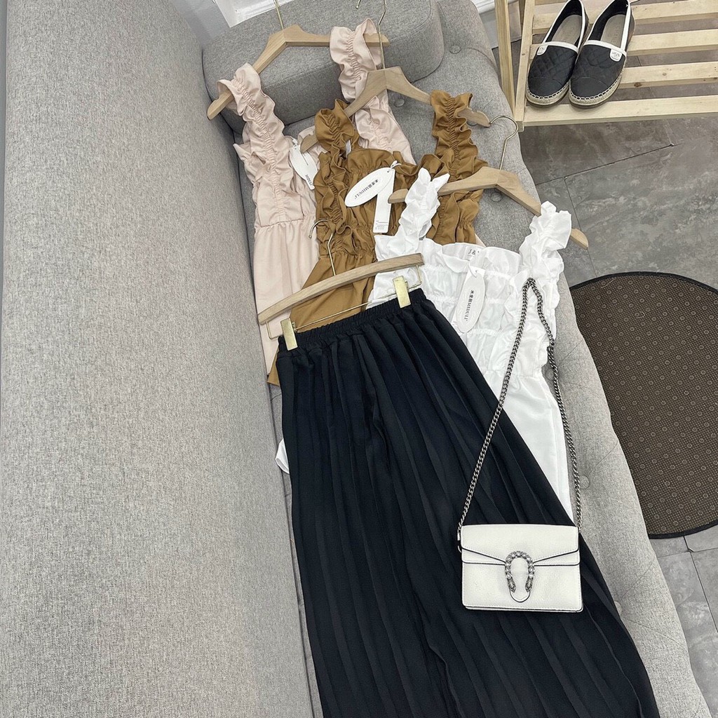 Set Đồ Nữ, Sét Áo Bèo Mix Quần Ly Ống Về Hàng, Áo Chạy Chun Free Size, Quần Dập Ly Ống Sớ. S1009 | BigBuy360 - bigbuy360.vn