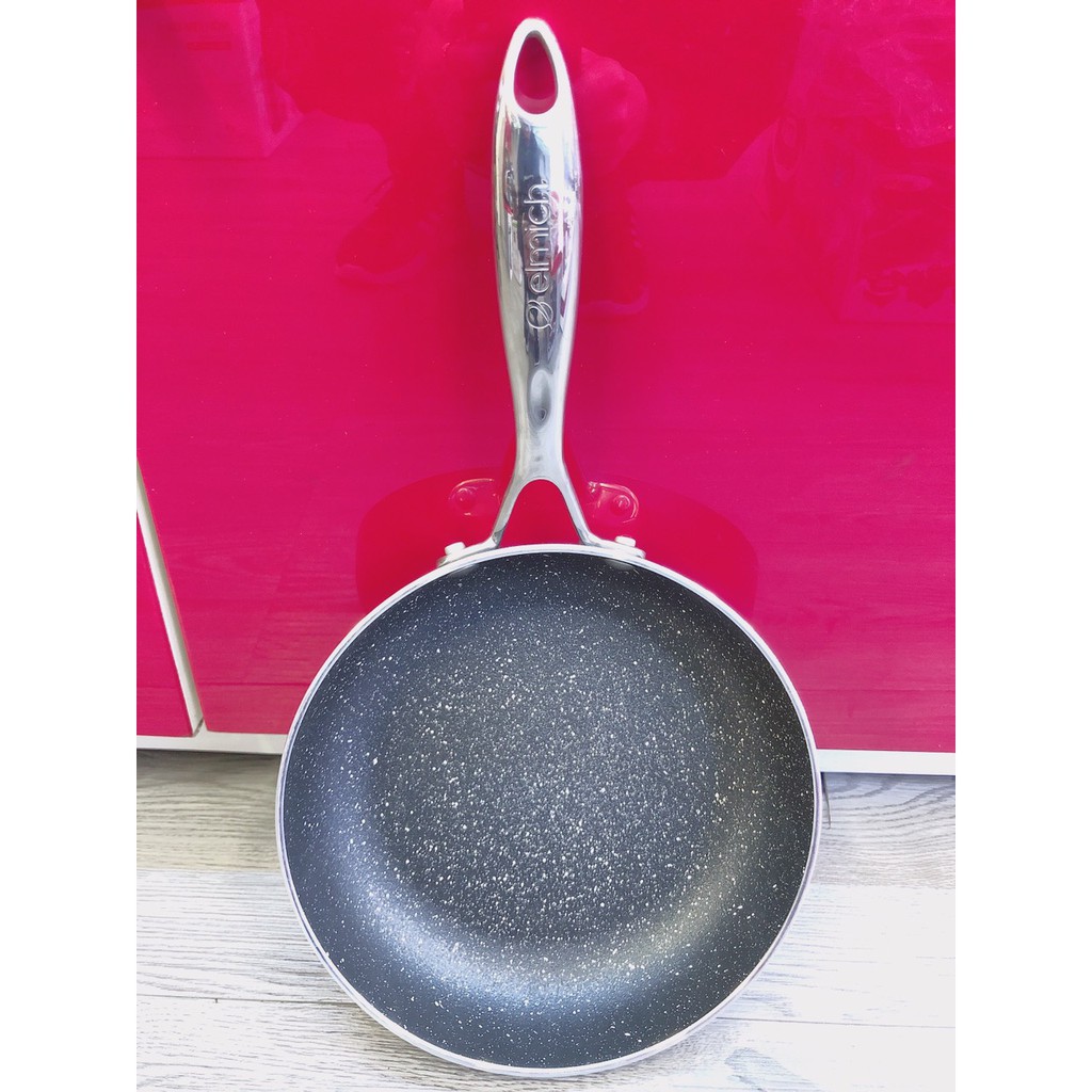 Chảo vân đá tự nhiên chống dính Elmich Opal EL-3805 20cm