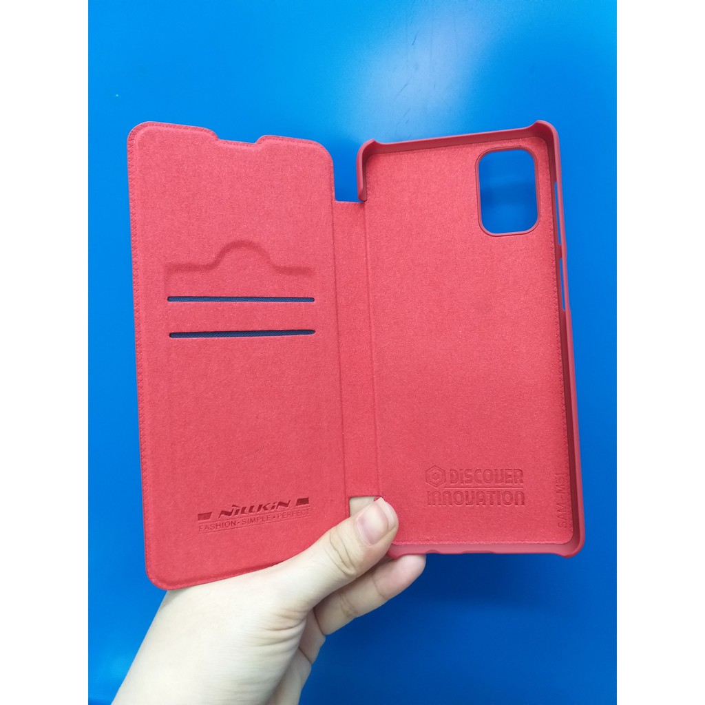Bao Da Samsung Galaxy M51 Hiệu Nillkin Qin Chính Hãng | BigBuy360 - bigbuy360.vn