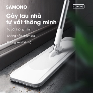Cây lau nhà tự vắt - SAMONO SCM002 - đầu xoay 360 độ linh hoạt lau mọi ngóc ngách