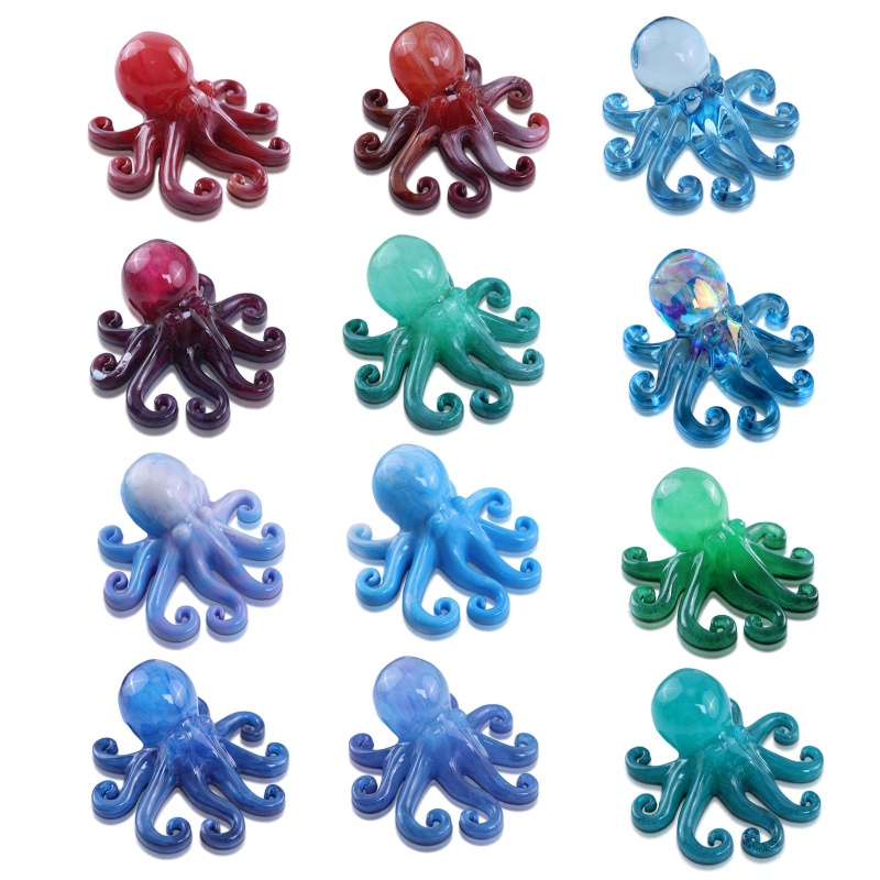 Khuôn Silicone Đổ Epoxy Resin Hình Bạch Tuộc Trang Trí Tường Phong Cách Halloween