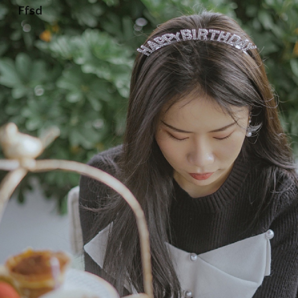 {Ffsd} Băng Đô Chúc Mừng Sinh Nhật Âu Mỹ Cho Nữ * Hot