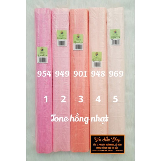 Giấy nhún Ý dày 140gsm làm hoa handmade (mua nhiều giá giảm)