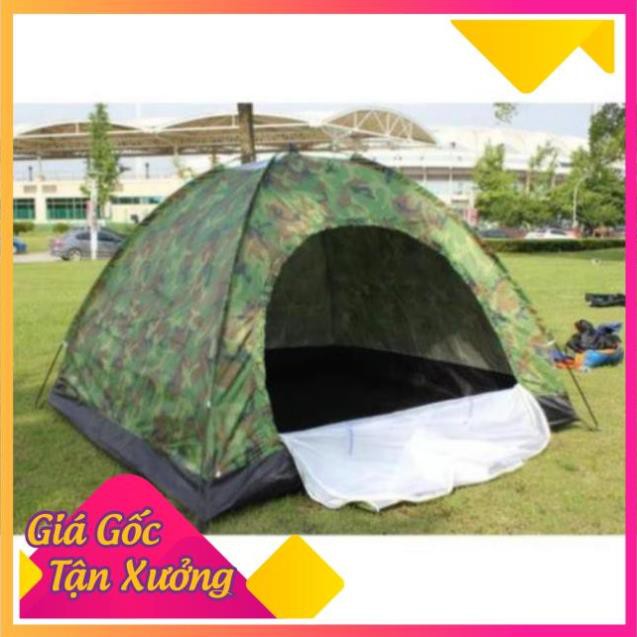 Lều Phượt Du Lịch, Cắm Trại, Picnic Gia Đình (2- 3 Người) Chống Nước, Chống Muỗi 2 Lớp