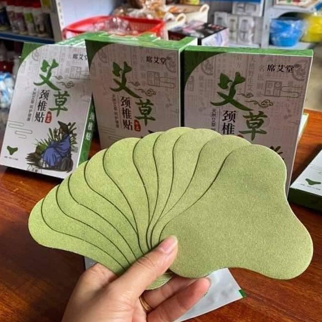 Cao Dán Vai Gáy Cứu Ngải Nhức Mỏi Xương Lưng Đầu Gối Hiệu Quả