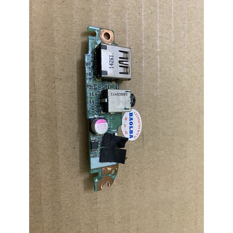 Board jack âm thanh và cổng usb laptop HP 17-1065