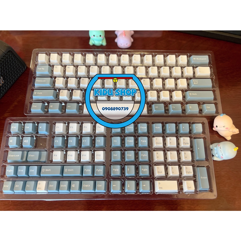 Bộ Keycap Xanh Dương Nhạt