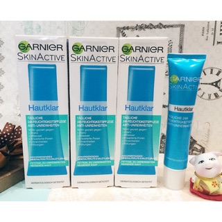 Kem dưỡng Garnier Hautklar dành cho da nhờn mụn 40ml