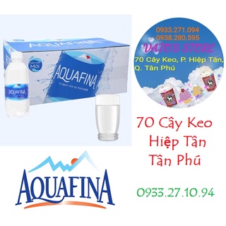 Thùng 24 chai nước tinh khiết aquafina 355ml / nước suối aquafina 355ml / lốc 6 chai aquafina 355ml
