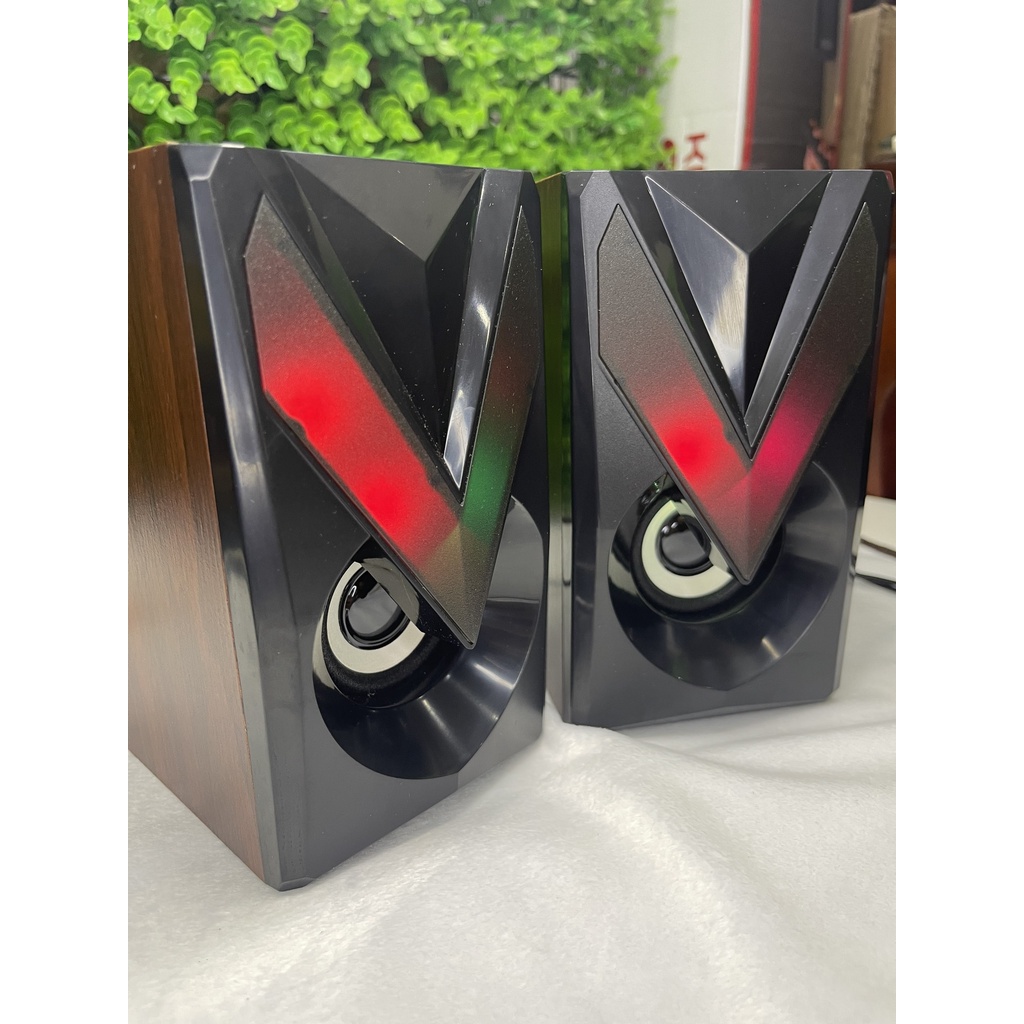 Loa Máy Vi Tính SPEAKER 1050 Có Đèn Led, Âm Thanh Hay Sắc Nét, Thiết Kế Sang Trọng Đẹp Mắt, Mang Lại  Âm Thanh Tuyệt Vời