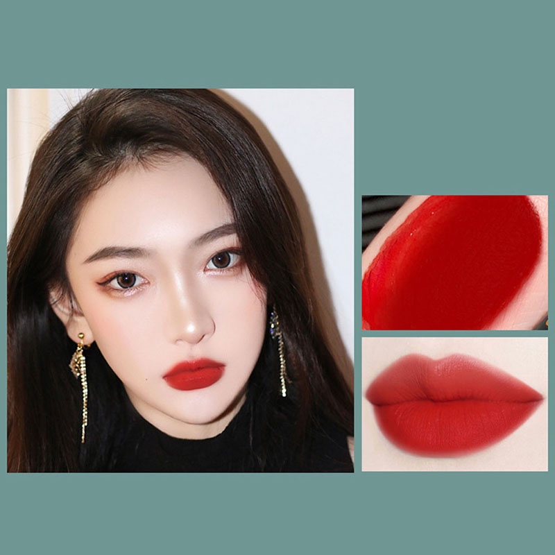 (Hàng Mới Về) Son Kem Màu Nhung Lì Cao Cấp HB