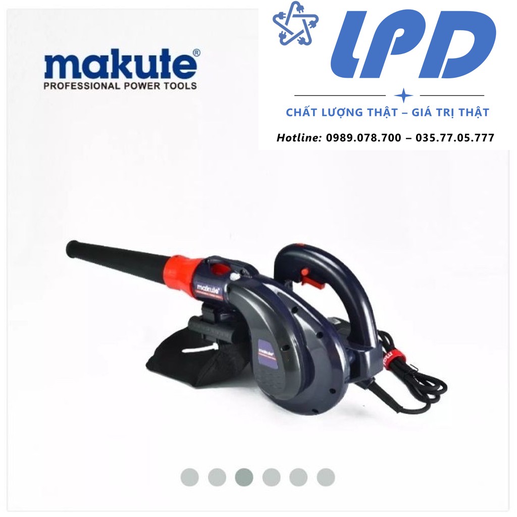 Máy thổi hút bụi 2 chức năng công suất 800W Makute chính hãng