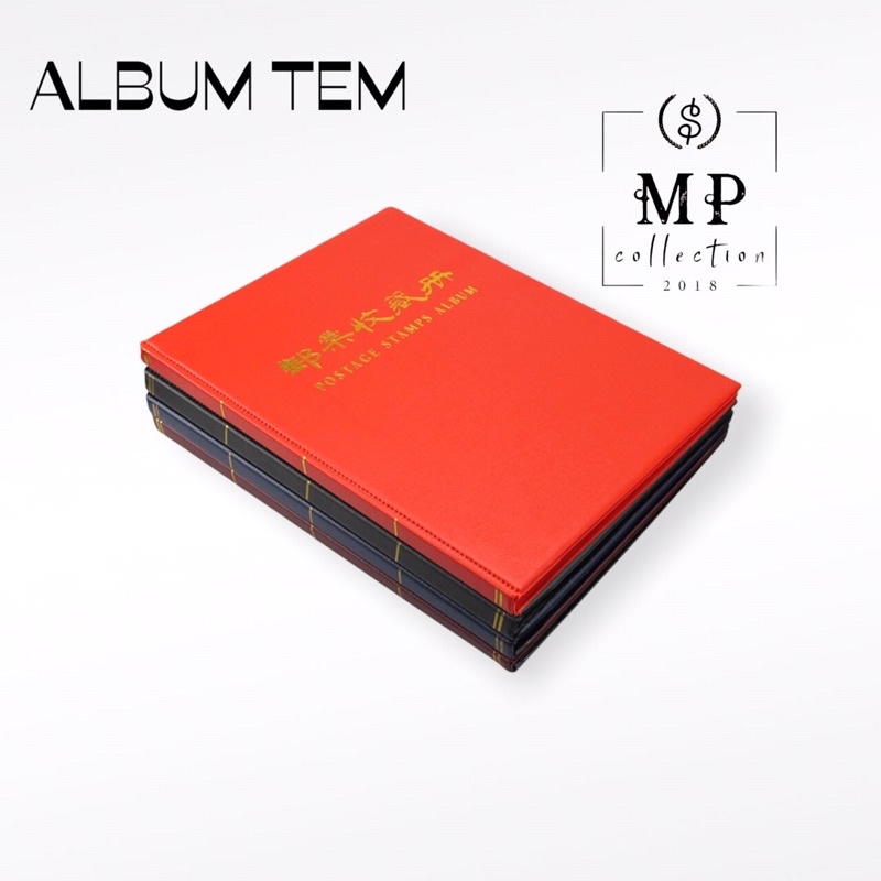 Album tem sưu tập PCCB / Mingt , 10 tờ  loại 5 ngăn.