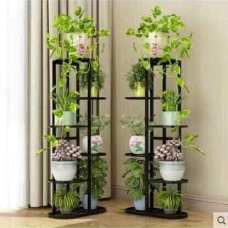 [FreeShip – Sẵn hàng giao ngay] KỆ SẮT ĐỂ CHẬU HOA CÂY CẢNH 7 TẦNG CỰC ĐẸP. kt 103 x 22x 45 cm