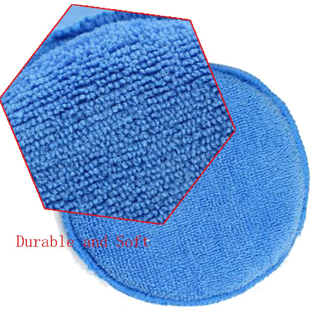 Bọt biển Microfiber Màu xanh da trời 12cm.