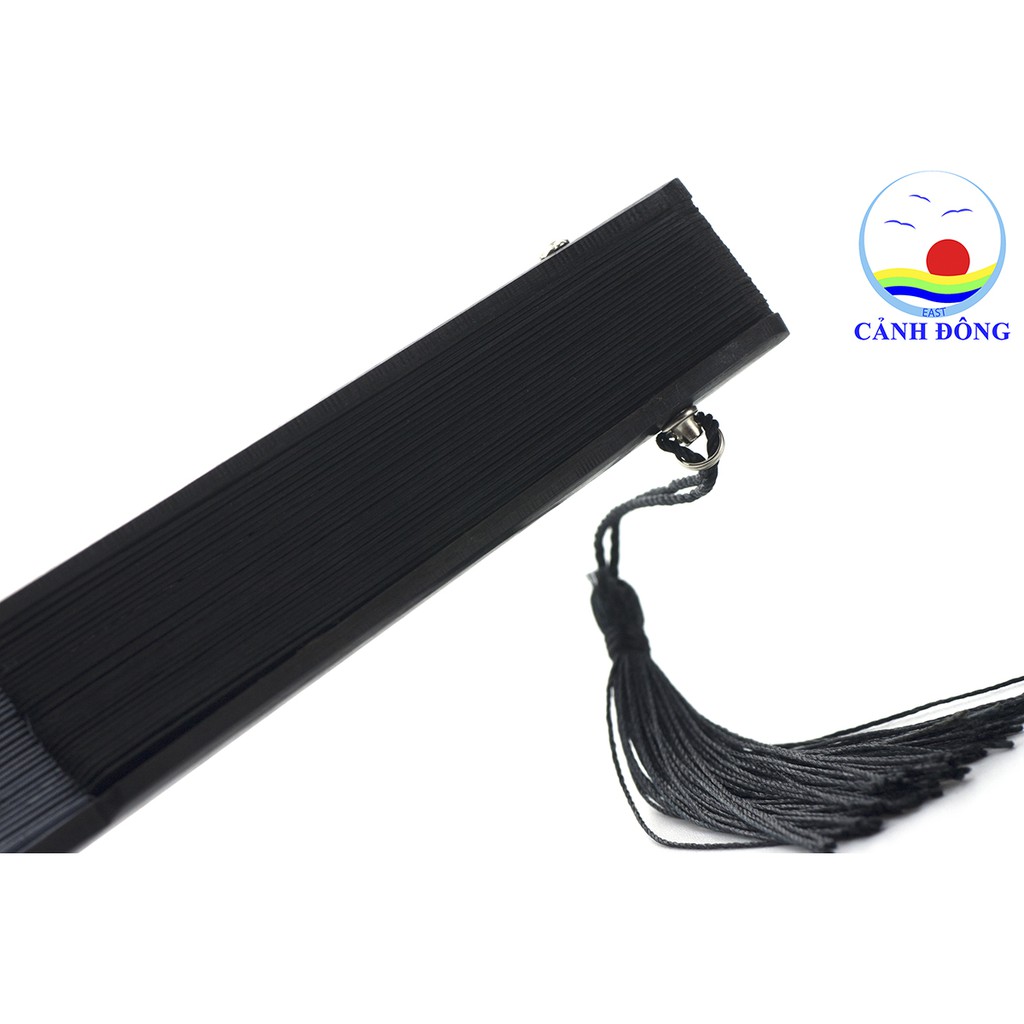 Quạt giấy NHẬT BẢN HOA SEN NỞ THANH TAO SANG TRỌNG | BigBuy360 - bigbuy360.vn