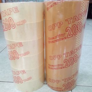 Băng keo trong/đục 200yard/cuộn.