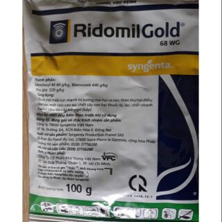 Thuốc trừ nấm bệnh Ridomin gold gói 100gr
