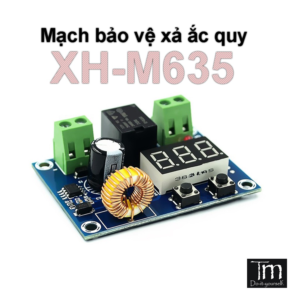 Mạch Bảo Vệ Xả Ắc Quy 6-36V (XH-M609)