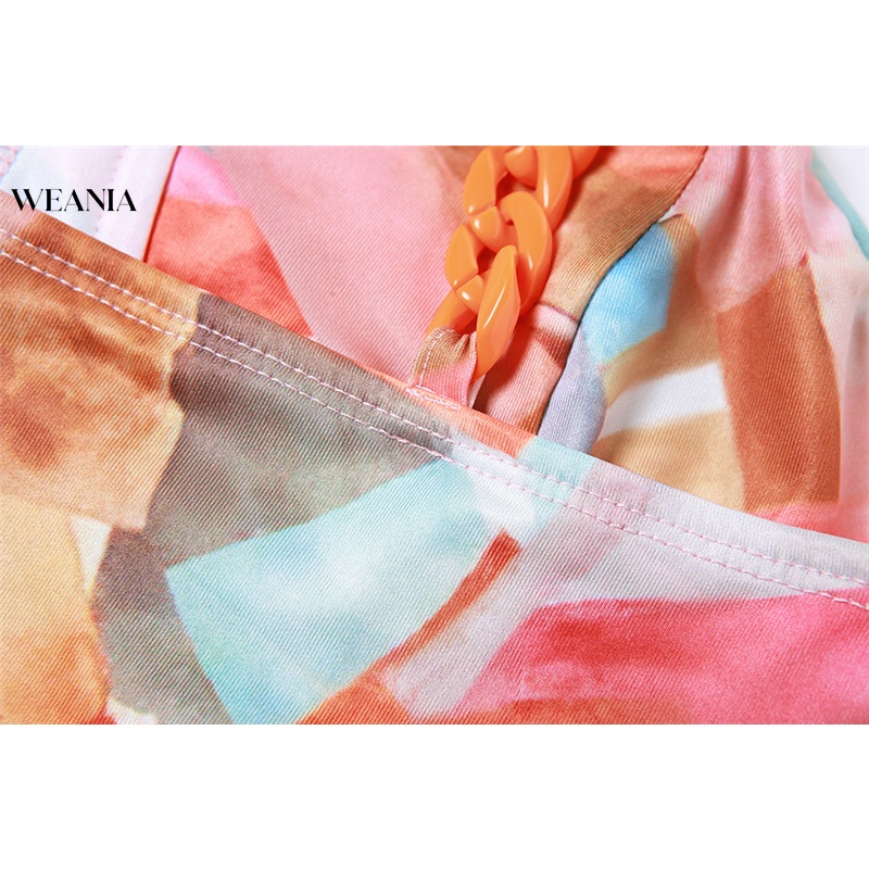 Đầm Hai Dây Họa Tiết Hoa Xinh Xắn Thiết Kế Hở Lưng Quyến Rũ Thời Trang