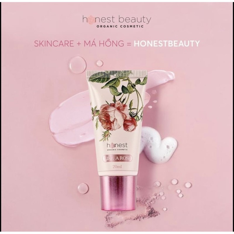 Kem má hồng Honest Beauty.