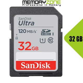 Thẻ nhớ SDHC SanDisk Ultra 32GB 120MB s SDSDUN4-032G-GN6IN