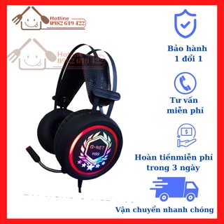 XẢ SỐC Tai nghe Gnet H99 âm 7.1 cổng USB Hàng chính hãng