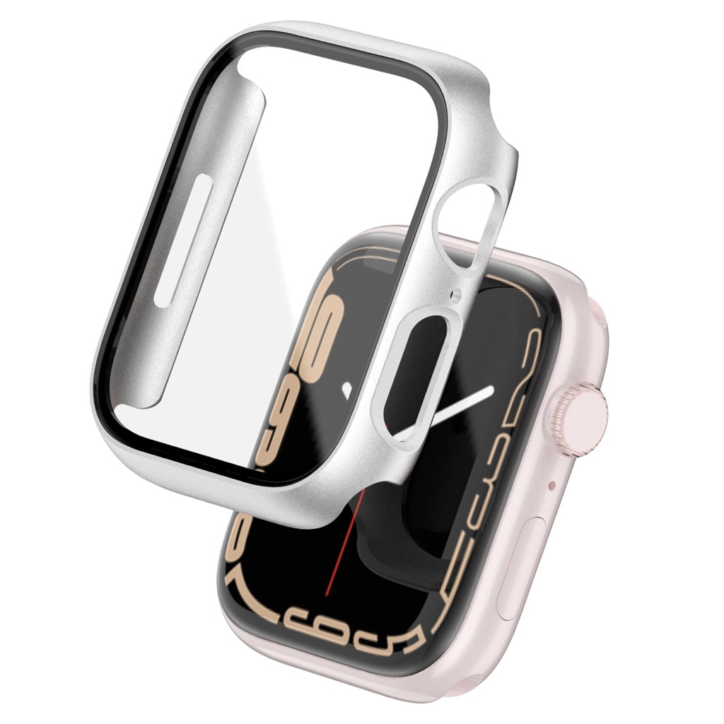 Kính cường lực bảo vệ màn hình đồng hồ thông minh Apple Watch Series 7 Case 41mm 45mm