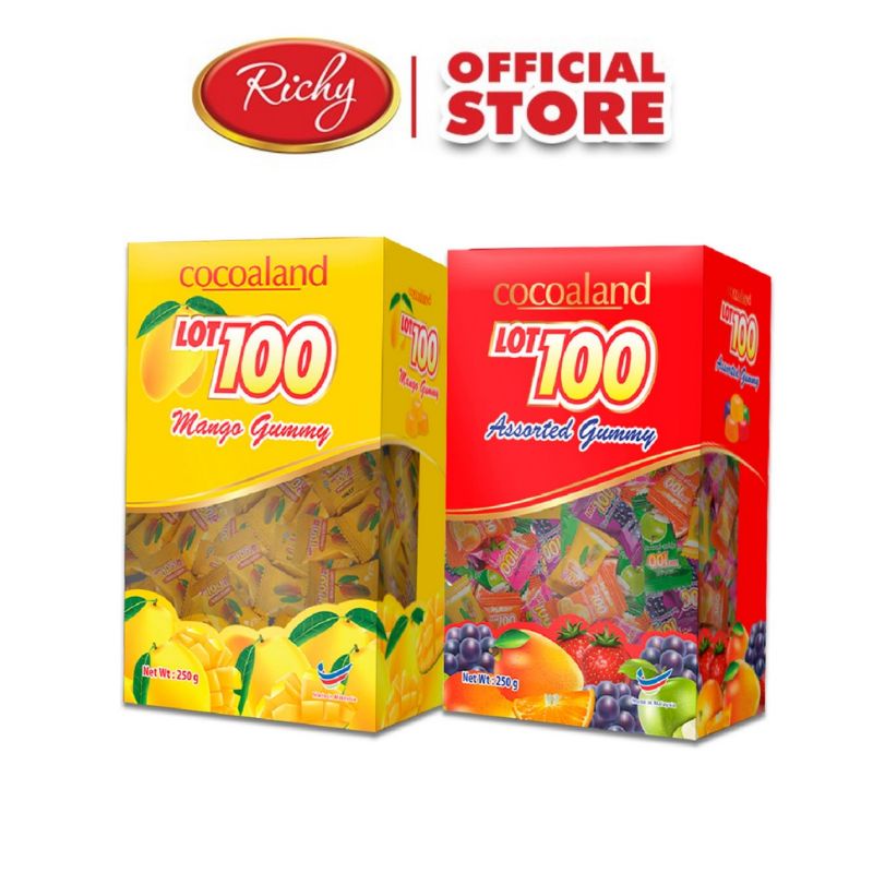 Kẹo Lot100 Hộp Giấy 250g