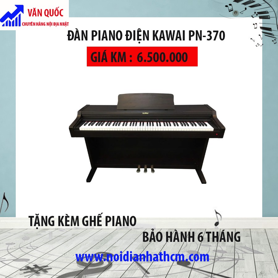 ĐÀN PIANO ĐIỆN KAWAI PN 370 hàng nội địa Nhật