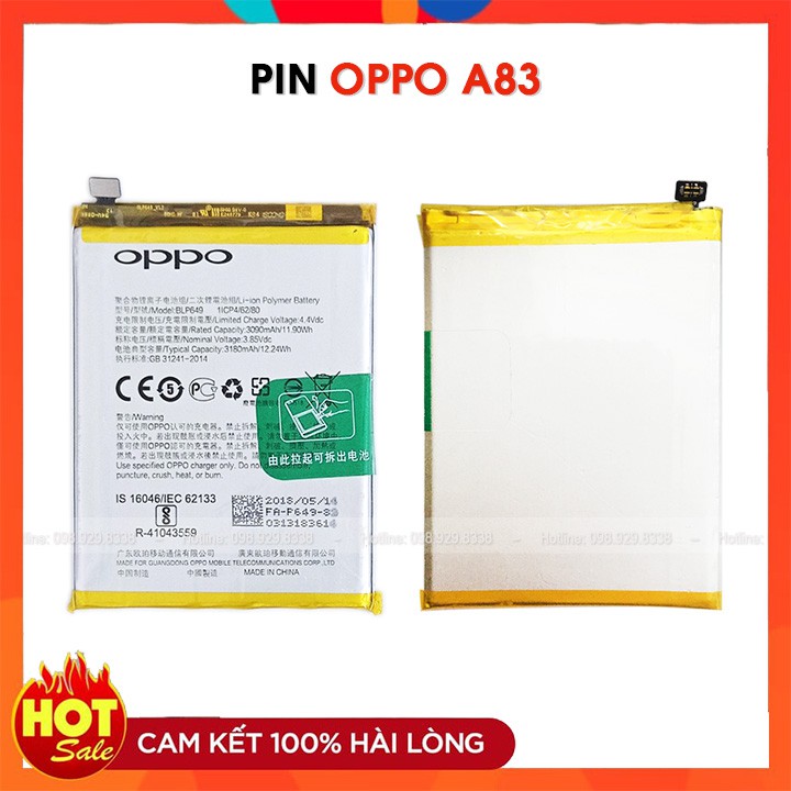 Pin OPPO A83 BLP649