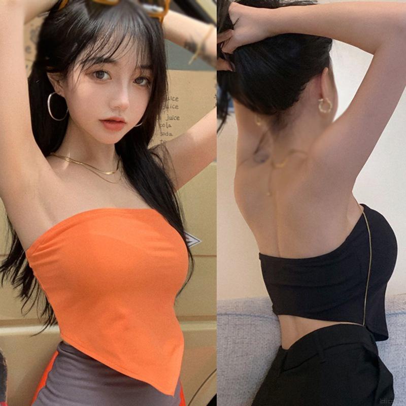 Áo yếm hở lưng màu trơn cho nữ