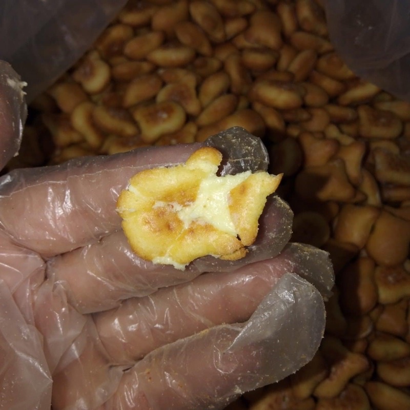 Bánh gấu nhân kem vị truyền thống