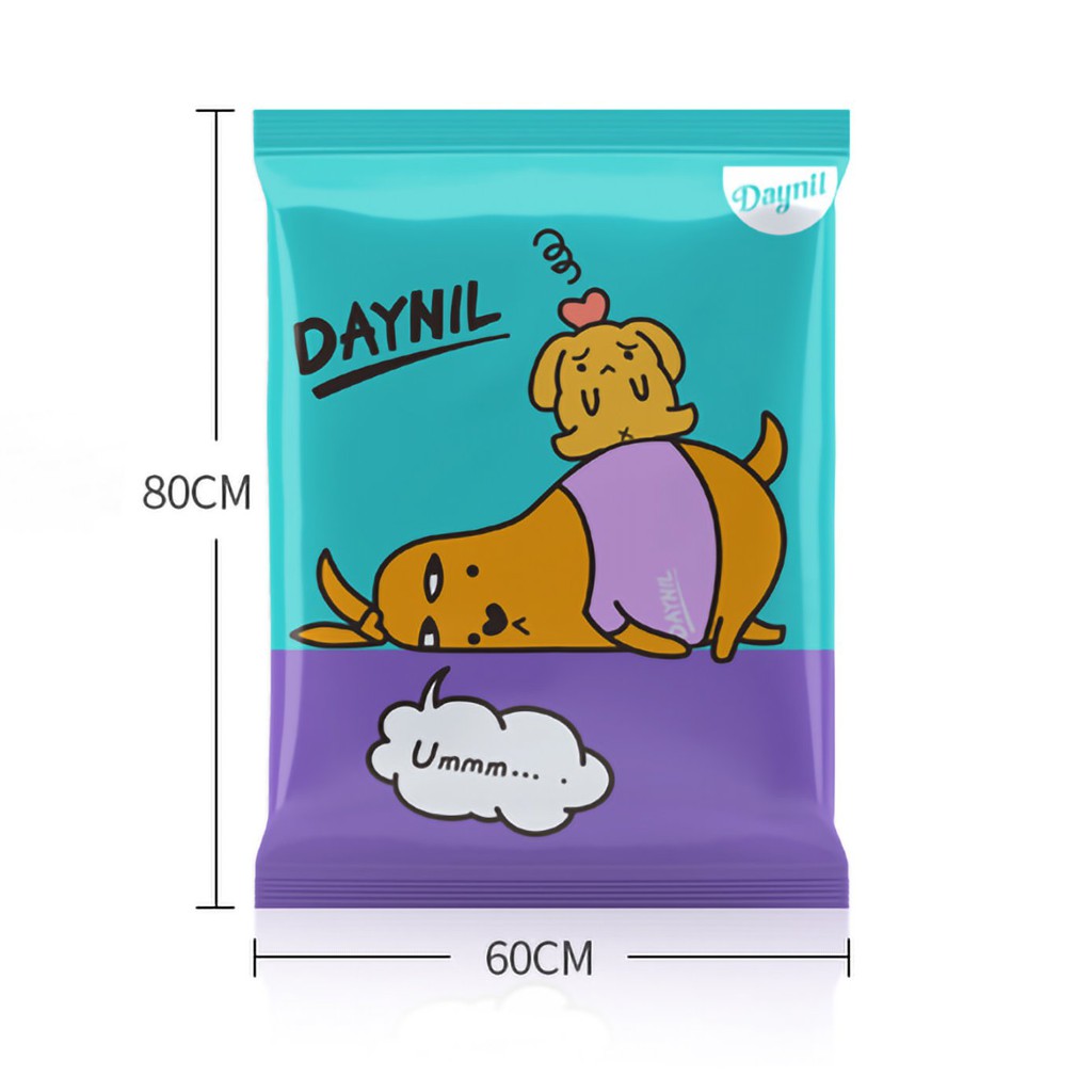 Túi hút chân không đựng chăn, quần áo, ga gối hình chuột túi Mã: KK259