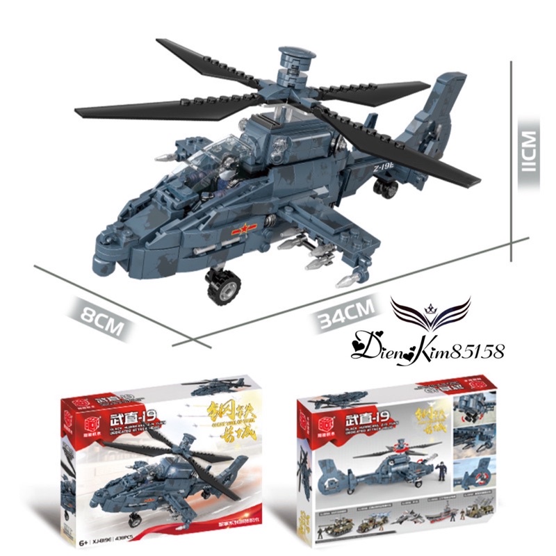 Đồ chơi lắp ráp máy bay trực thăng lắp ráp cho bé, đồ chơi cho bé trai