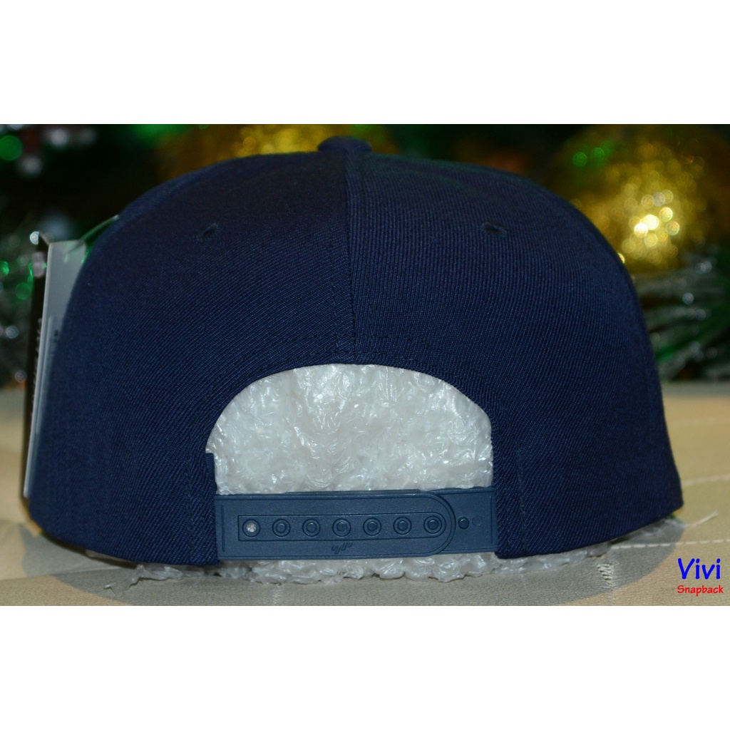 Nón snapback trơn không logo ,Mũ snapbck The Classic Yupoong Navy