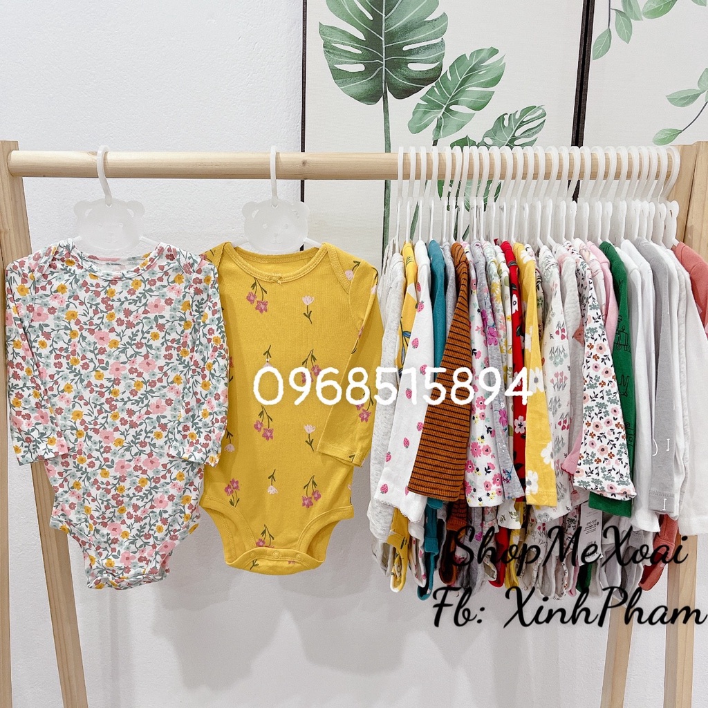 [SIZE 3M 3-5kg LINK 3] BODY CHIP CARTER, BODYCHIP DÀI TAY MIX HÃNG CHO BÉ