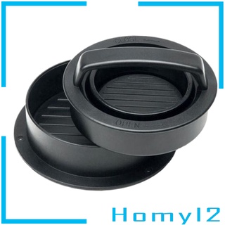 DIY Plastic Hamburger Meat Compactor Press Mold Grill Burger Maker Kitchen