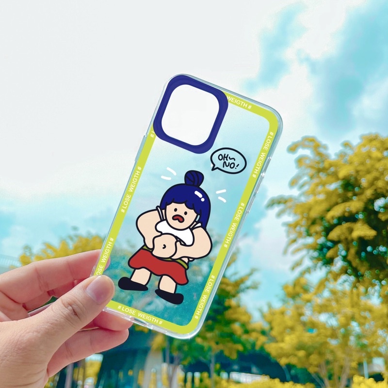 ốp iphone cô gái No fat - oh No
