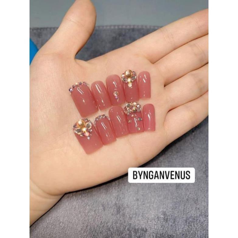 Sơn thạch Bobo màu hồng baby, sơn gel thạch hồng Thiên Di Nail