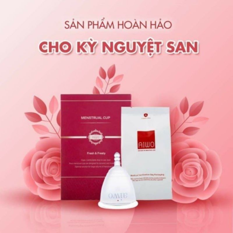 Combo 2 cốc nguyệt san Aiwo Cup