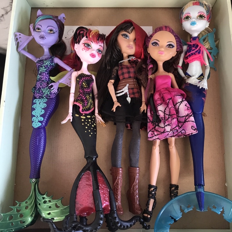 Búp bê MH eah ever after high chính hãng, full đồ monster high. Mã s38