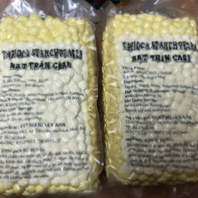 Hạt trân châu hoàng kim 1kg