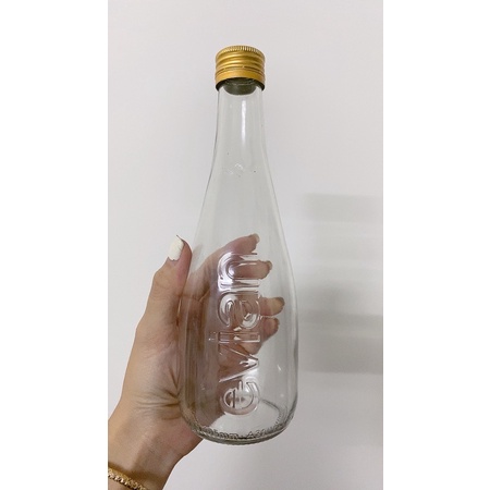 Chai thuỷ tinh cổ cao 300ml (đựng rượu, mật ong, nước ép,...)