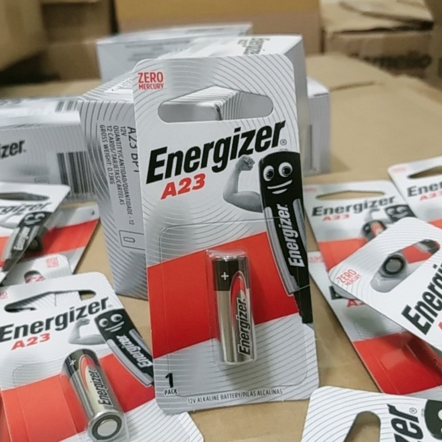 Pin A23, A27 Energizer 12V Alkaline (1 viên/ vỉ) pin cửa cuốn pin12V